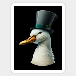 Duck Top Hat Magnet